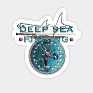 Deep Sea FISHING Sticker